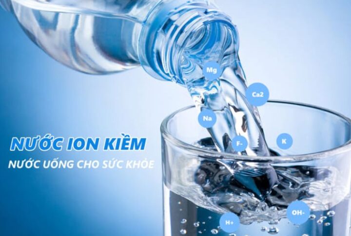 Nước ion kiềm đóng chai tốt cho sức khỏe