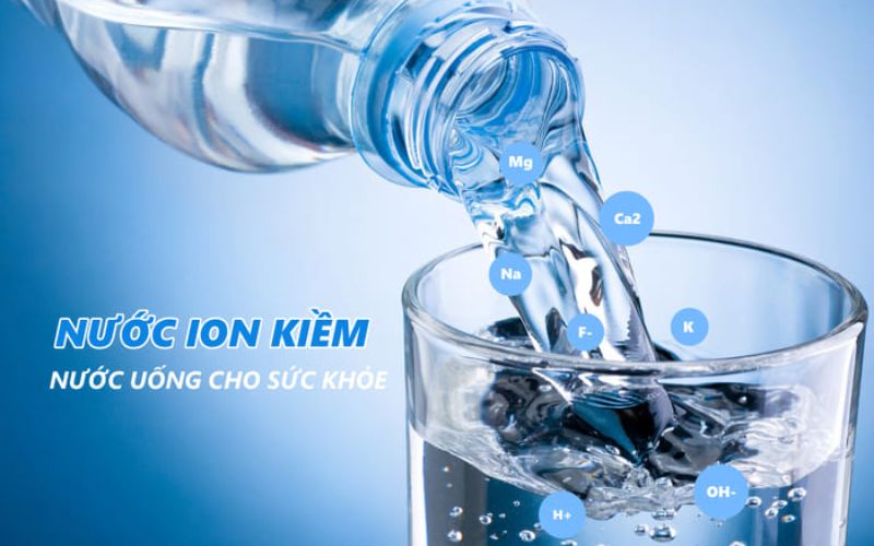 Nước ion kiềm đóng chai tốt cho sức khỏe